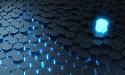 Hexagonal Texture Background